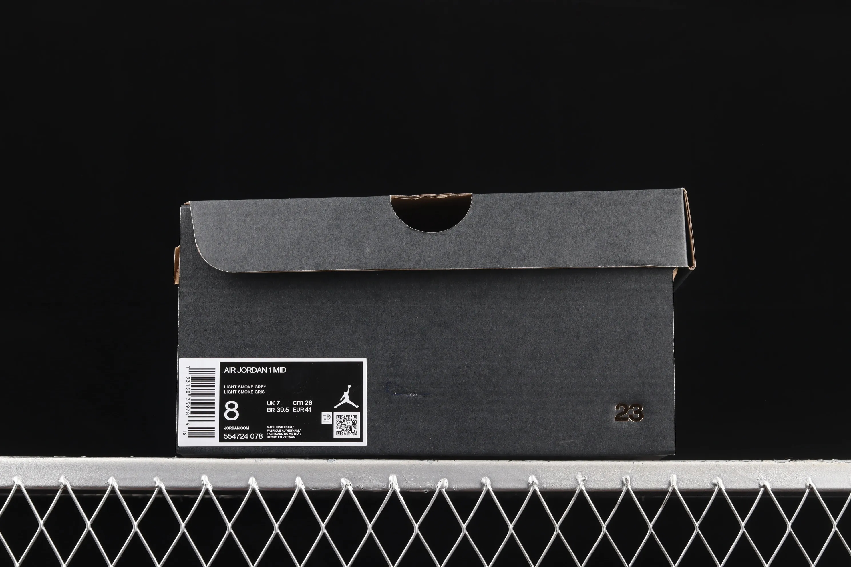 All categories Air Jordan Jordan series basketball shoes Air Jordan 1 Mid Air Jordan 1 Mid AJ1 Joe 1 ice blue gray China casual sneakers 554724-078